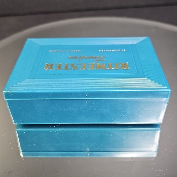 Ritmeester Tunica Container Box Blue 50 Cigarillos Holland Read Vintage - Picture 5 of 12